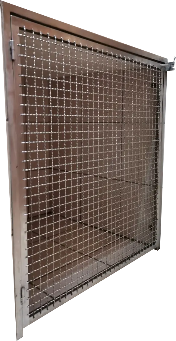 Vet dog cages